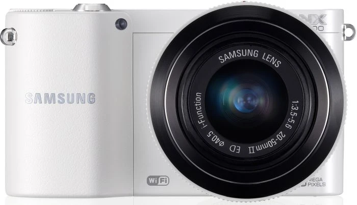 Samsung NX1000 weiß mit Objektiv NX 20-50mm 3.5-5.6 i-Function ED II