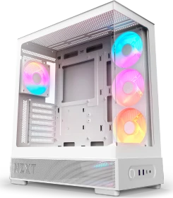NZXT S5 RGB Deluxe White, Glasfenster (CC-S51FW-D1)