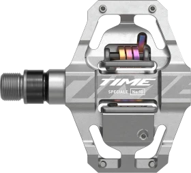 Time Speciale 10 Small Klickpedale raw aluminium