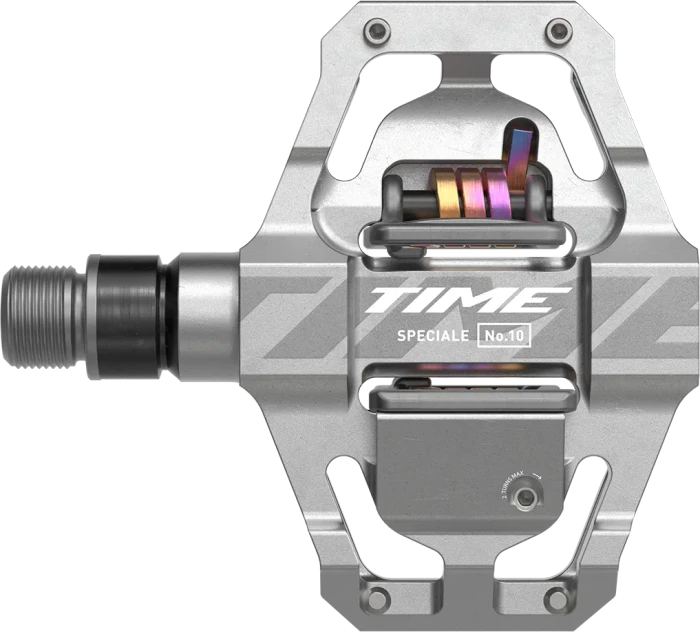 Time Speciale 10 Small Klickpedale raw aluminium