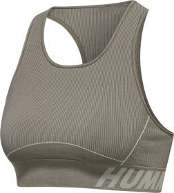 hummel Christel Sport-BH chateau gray/driftwood melange (Damen)