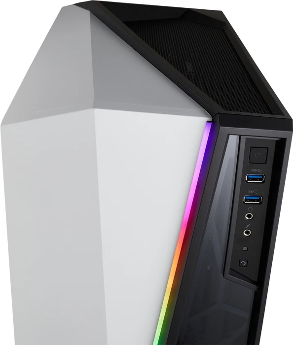 Corsair Carbide Series SPEC-OMEGA RGB, weiß/schwarz, Glasfenster