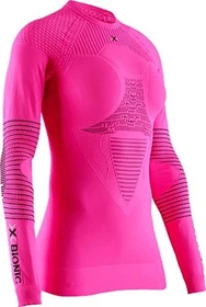 X-Bionic Energizer 4.0 Kompressionsshirt langarm neon flamingo/anthracite (Damen)