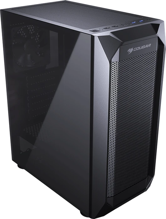 Cougar MX410 Mesh-G, Glasfenster