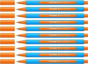 Schneider Slider Edge, XB Kugelschreiber orange/blau, 10er-Pack