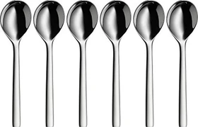 WMF Nuova Suppentassen-/Sahnelöffel, 6 Stück