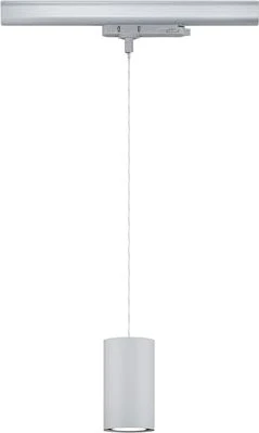 Paulmann ProRail3 Kratos Schienensystem Pendelleuchte 18.5W 4000K silber, 1 Stück