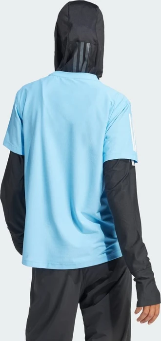 adidas Own The Run Laufshirt kurzarm semi blue burst (Damen)