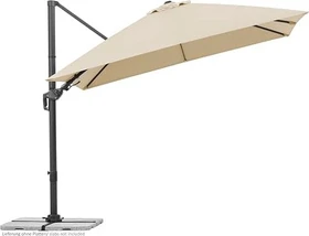 Schneider Rhodos Twist Sonnenschirm 300x300cm natur