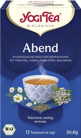 Yogi Tea Abend Tee Beutel, 17 Stück