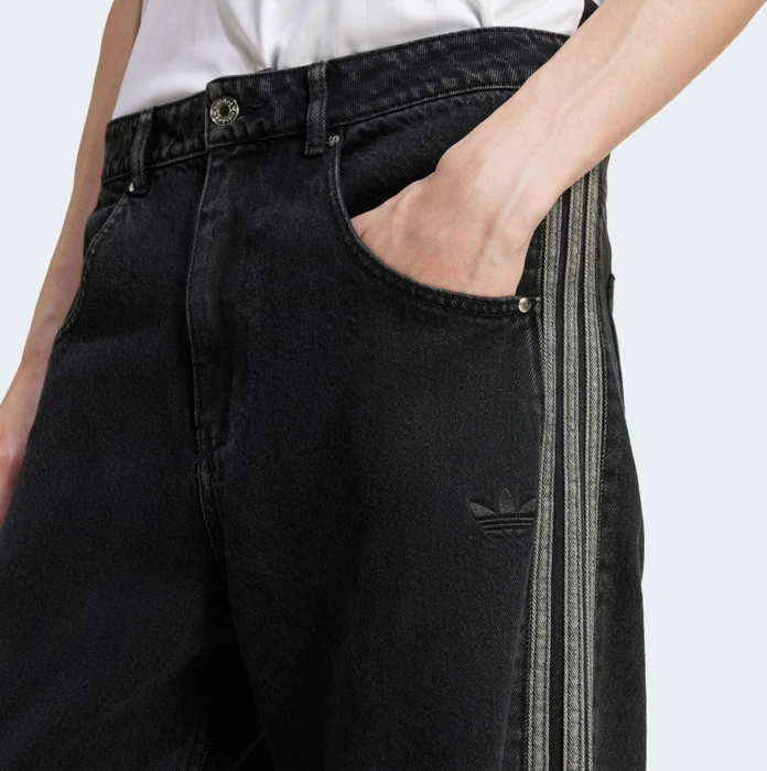 adidas Adicolor Denim Firebird Jeans true black denim (Herren)