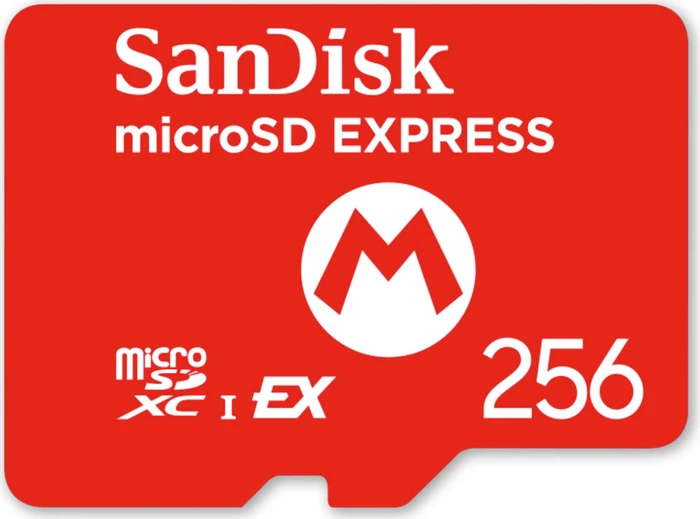 SanDisk Nintendo Switch 2 256GB, Class 10, SD Express EX I