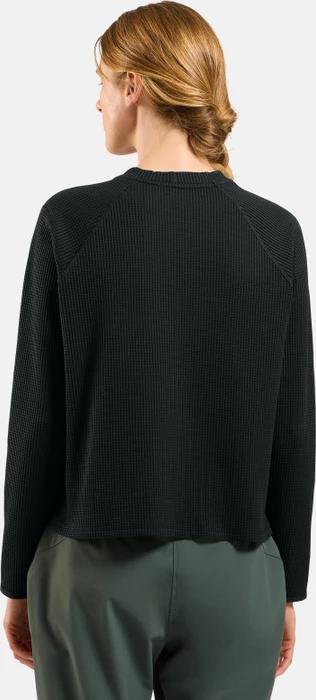 Odlo Cubic Multisport Midlayer Funktionsshirt langarm schwarz (Damen)