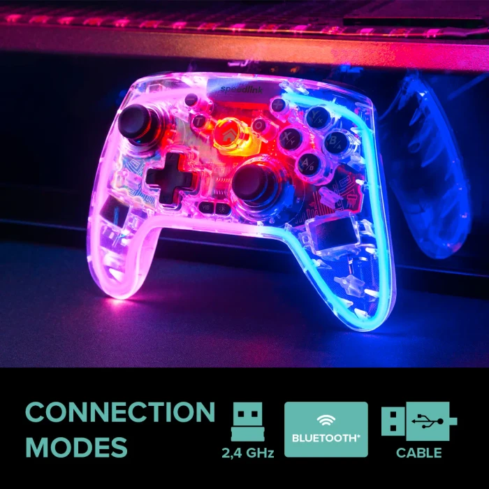 Speedlink Rait NX RGB Wireless Controller (PS3/Switch/PC)