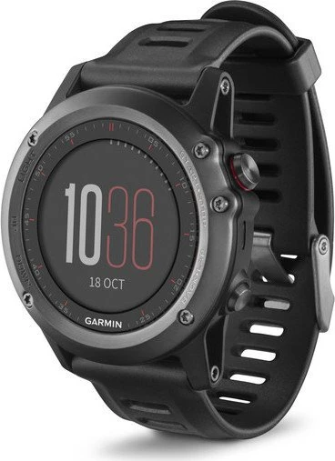 Garmin Fenix 3 HR silber/schwarz