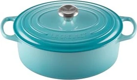 Le Creuset Signature Gusseisen Bräter oval 29cm 4.7l karibik