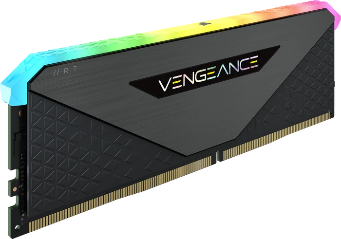 Corsair Vengeance RGB RT Gunmetal UDIMM 32GB Kit, DDR4-3200, CL16-20-20-38