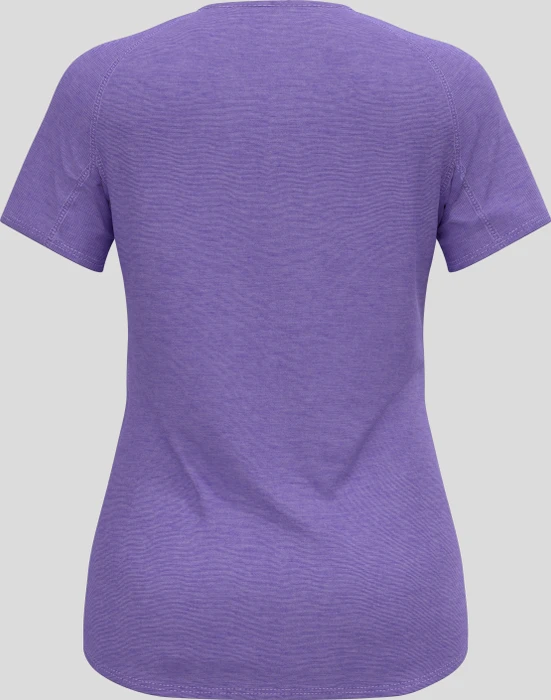 Odlo X-Alp Performance Wool 115 Funktionsshirt kurzarm afterparty melange (Damen)