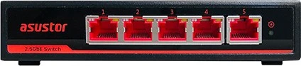Asustor Desktop 2.5G Switch, 5x RJ-45