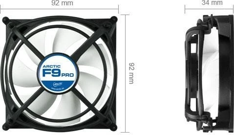 ARCTIC F9 Pro, 92mm