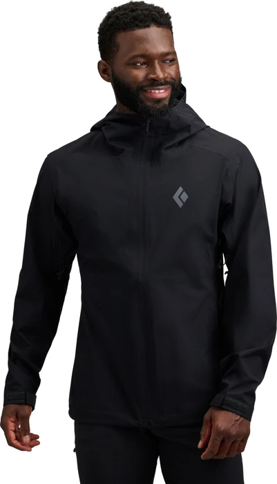 Black Diamond StrataLine Stretch Shell Funktionsjacke schwarz (Herren)