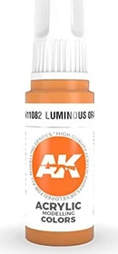 AK-Interactive 3rd Gen Acrylic Colors Acrylic Modelling Colors luminous orange, 17ml