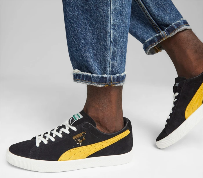 Puma Clyde OG puma black/yellow sizzle
