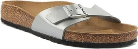 Birkenstock Madrid Birko-Flor silber (Damen)