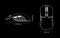 Keychron M3 Lite Wireless Mouse schwarz, USB/Bluetooth Vorschaubild