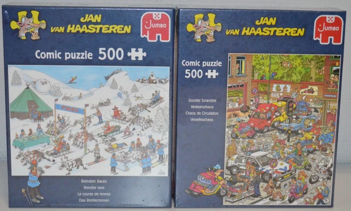 Jumbo Jan van Haasteren Verkehrschaos