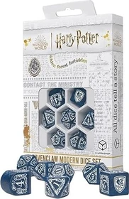 Q-Workshop Würfelset Harry Potter - Ravenclaw blue