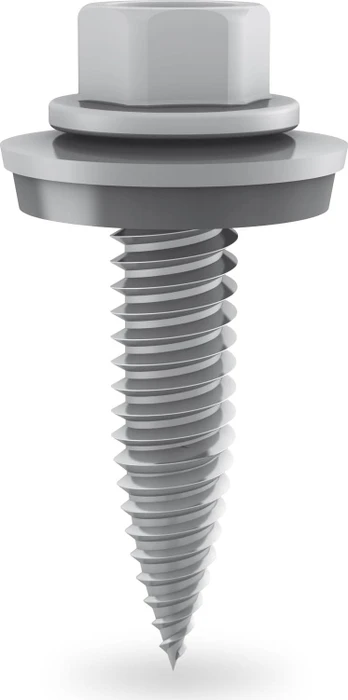 K2 Systems Gewindeformende Sechskantblechschraube, 6x25mm, 160 Stück