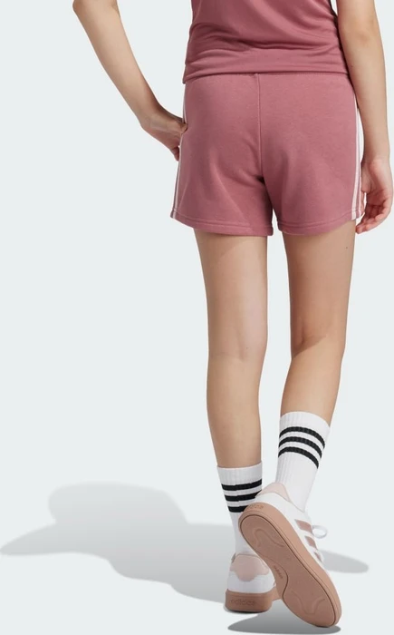 adidas Essentials 3-Streifen Shorts preloved crimson/sandy pink (Junior)