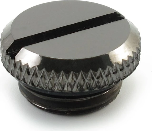 XSPC Verschlussstopfen G1/4" V2 Black Chrome, schwarz verchromt, 10er-Pack