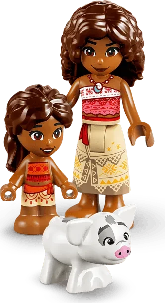LEGO Disney - Vaianas Hütte und Boot