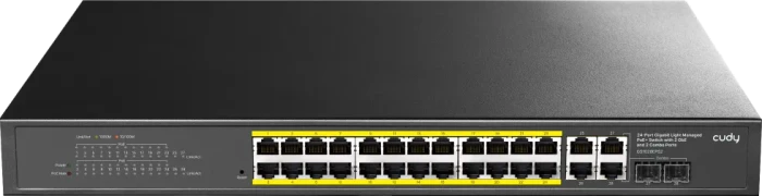 Cudy Rackmount Gigabit Smart Switch, 26x RJ-45, 2x RJ-45/SFP, 300W PoE+