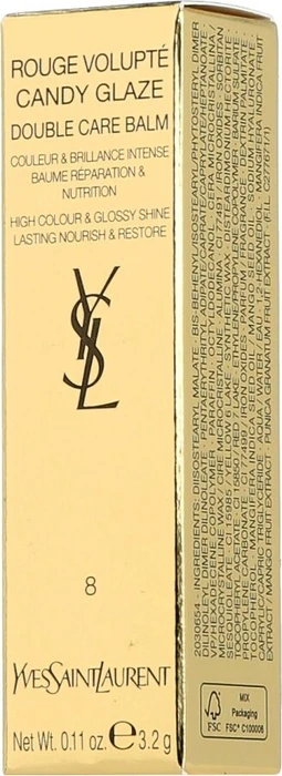 Yves Saint Laurent Loveshine Candy Glaze Glänzender Lippenstift 08 chili delight, 3.2g