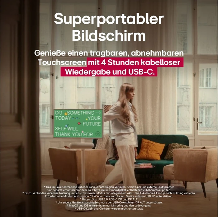 LG StanbyME 27LX6TDGA, 27"
