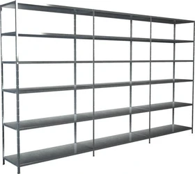 Schulte Lagertechnik PowerMAX Schwerlastregal 300x230x50cm verzinkt