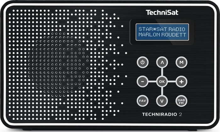 TechniSat TechniRadio 2 schwarz/weiß