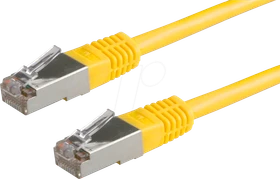 Value Patchkabel, Cat6, S/FTP, RJ-45/RJ-45, 10m, gelb