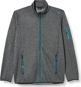 CMP Knit Tech Fleece Mesh Jacke antracite/cemento (Herren)