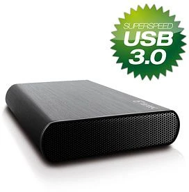 Fantec DB-AluSky U3 schwarz, USB-B 3.0