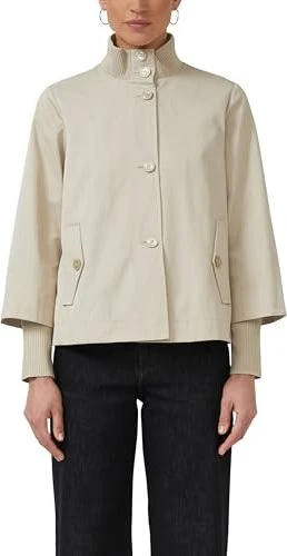 s.Oliver Relaxed Fit mit Rippbündchen-Details Jacke (Damen)