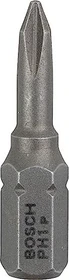 Bosch Professional Extra Hart Kreuzschlitz Bit 1/4", PH1x25mm, 25 Stück