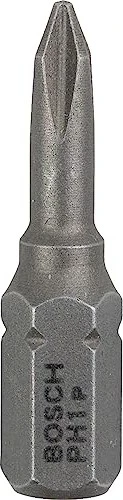 Bosch Professional Extra Hart Kreuzschlitz Bit 1/4", PH1x25mm, 3 Stück