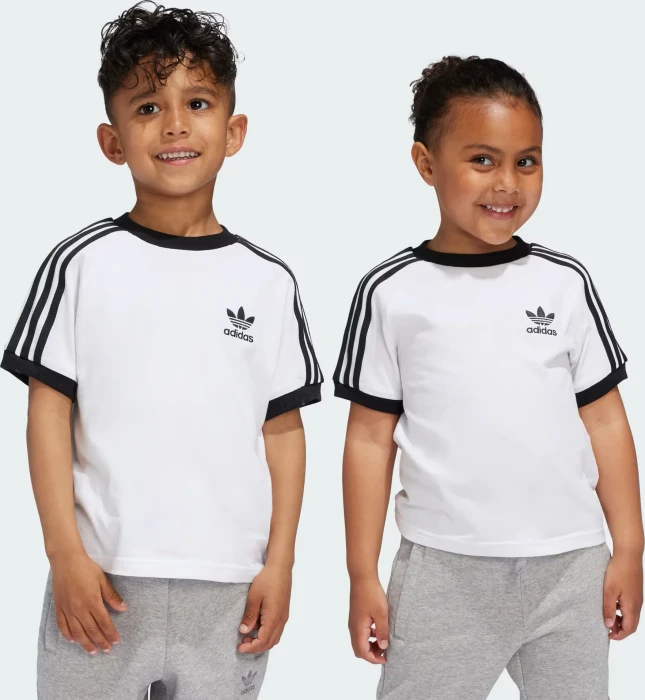 adidas Adicolor Trefoil T-Shirt kurzarm weiß (Junior)