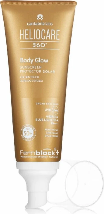 Heliocare 360° Body Glow Gel Golden Touch LSF50+, 100ml