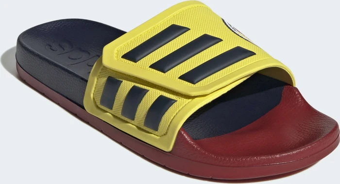 adidas TND Adilette bright yellow/collegiate navy/team power red