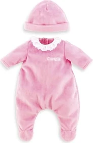 Corolle Pyjama und Mütze pink 30cm